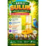 Petshop Akıllı Kuş Suluğu Otomatik Su Akışlı Şeffaf Kafes Suluğu Muhabbet Kuşu Kanarya Sultan Papağanı İçin ( Renk Değişkenlik Gösterebilir )