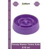 #Petshop Kedi Köpek Sağlıklı Beslenme Hazımsızlık Önleyici Kaliteli Yavaş Mama Yeme Kabı 375 Ml