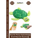 #Petshop Yumuşak Sesli Diş Kaşıyıcı Köpek Eğitici Hışırtlı Peluş Kaplumbağa Evcil Hayvan Oyuncağı