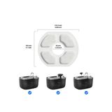 PETSİ Aktif Karbon Yedek Filtre 2 Adet (KPF-10555 SU PINARI UYUMLU AKTİF KARBON YEDEK FİLTRE)