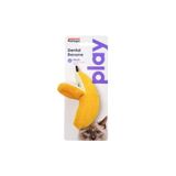 PetStages Dental Banana Kediler için Catnip'li Çiğneme Oyuncağı - Ağız ve Diş Bakım Desteği