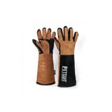 Petsuit Kedi Tutma Yakalama Eldiveni - 45 CM - Diş Geçmez - %100 Deri Siyah-Taba