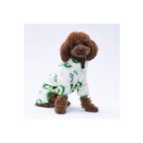 Pettrend Avocado - Avokado Peluş Tulum Kedi Köpek Tulumu Kedi Köpek Kıyafeti Kedi Köpek Elbisesi Köpek Giysis