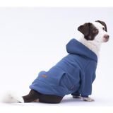 Pettrend Lacivert Kanguru Cepli Kedi-Köpek Hoodie- Sweatshirt Kedi Köpek Kıyafeti