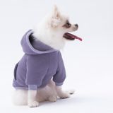 Pettrend Lila Kanguru Cepli Kedi-Köpek Hoodie- Sweatshirt Kedi Köpek Kıyafeti - S