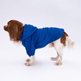 Pettrend Mavi Köpek Mont Kıyafeti Yağmurluğu (Küçük-Büyük Irklar) 3XL