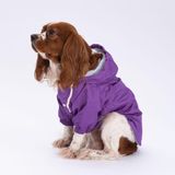 Pettrend Mor Mont Köpek Kıyafeti Yağmurluğu (Küçük-Büyük Irklar) 3XL