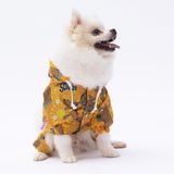 Pettrend Scooby-Doo Tulum Yağmurluk Köpek Kıyafeti Köpek Yağmurluğu (Büyük Irk) M
