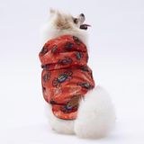 Pettrend Spider Köpek Mont Köpek Kıyafeti Köpek Yağmurluğu(Kücük- Büyük Irklar) 7XL