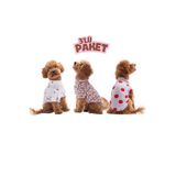 Pettrend Summer Dreams Yaz Rüyası 3lü Sweat Set Kedi Köpek Sweati-Kedi Köpek Kıyafeti