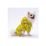Pettrend Sungerbob Tulum Yağmurluk Köpek Kıyafeti Köpek Yağmurluğu