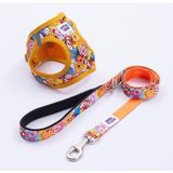 Pettrend Winnie Team Kedi Tasması Seti Sarı Renk Dayanıklı Polyester Kumaş ve Yumuşak İç Astar