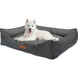 petty comfort pet supplies petty comfort Köpek Yatağı-Orta Irk Köpek Yatağı-Büyük Irk Köpek Yatağı-Silinebilir-Tamamı Fermuarlı (Antrasit,medium)