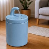 Petyco Seramik Otomatik Kedi Su Pınarı 1.5l - Mavi