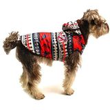 Petza Köpek Küçük ve Orta Irk Mont Reindeer Dışı Yağmurluk İçi Polar, Tek Ebat