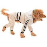 Petza Köpek Küçük ve Orta Irk Paçalı Şeffaf Yağmurluk - Rinda, M