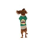 Petza Küçük ve Orta Irk Köpek Sweatshirt - Ingo Yeşil - Köpek Kıyafeti, 2XL