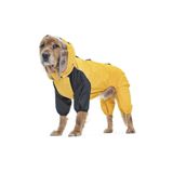 Petza Orta ve Büyük Irk Köpek Paçalı Yağmurluk - Grogu, 3XL
