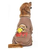 Petza Orta ve Büyük Irk Köpek Penye Tulum Zabro, 3XL