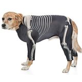 Petza Orta ve Büyük Irk Köpek Tulum - Skeleton, 2XL