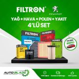 Peugeot 2008 1.6 E-hdi Filtron Filtre Bakım Seti 2013-sonrası