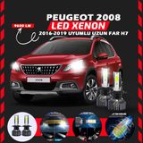 Peugeot 2008 2016-2019 Uzun Far Uyumlu Şimşek Etkili Led Xenon Pro Series H7