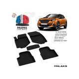 Peugeot 2008 Ferrous 4d Havuzlu Kauçuk Paspas 2019 - Siyah