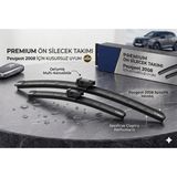 Peugeot 2008 Uyumlu Silbak Muson Pro Serisi Ön Silecek Takımı (Sağ/sol Set) - 2019 ve Üzeri Modeller