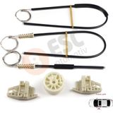 Peugeot 206 206+ 1998-2012 4/5 Kapı 9221E9 9221G0 İçin Elektrikli Ön Sol Kapı Cam Kriko Tamir Seti
