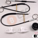 Peugeot 206 206+ 1998-2012 4/5 Kapi 9222E8 9222F8 Icin Elektrikli On Sag Kapi Cam Kriko Tamir Seti