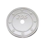 Peugeot 206 & Plus Krom Depo Kapağı 1998-2012 Arası P.Çelik