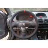Peugeot 206 Spor Kaplama Deri Direksiyon Kılıfı