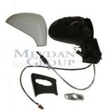 Peugeot 207 2006-2012 Kapı Aynası Sağ Manuel/Sinyalli/Sensörlü/Gri Kapaklı 4+2 Fişli (Famella) (O