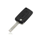 Peugeot 207 307 308 Partner Citroen C3 C4 C5 Anahtar Kabı Kumanda Kabı 2 Buton (Pil Yuvasız)