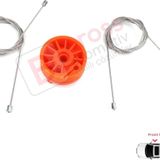 Peugeot 207 Wa Wc Wk Sw 2006–2015 5-Kapı 9222W9 İçin Elektrikli Ön Sağ Cam Kriko Tamir Seti