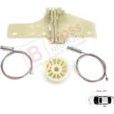 Peugeot 207 Wa Wc Wk Sw 2006–2015 5-Kapı 9223A3 İçin Elektrikli Arka Sol Cam Kriko Tamir Seti