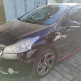 Peugeot 208 Araca Özel Batman Yarasa Ayna Kapağı Pianoblack