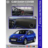 Peugeot 3008 (2011-2014) Torpido Örtüsü Panel Koruma Torpido Koruma Birebir Uyum Kaymaz Özel Kesim