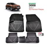 Peugeot 3008 2016 3D Havuzlu Paspas