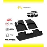 Peugeot 3008 Active 2016 2023 4d Havuzlu Paspas - Siyah