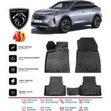 Peugeot 3008 Hybrid 2024 ve Sonrası 4.5d Premium Havuzlu Siyah Paspas Takımı Kokusuz
