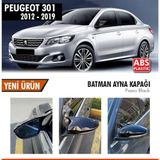 Peugeot 301 2012 Sonrası Batman Yarasa Ayna Kapağı (piano Black)