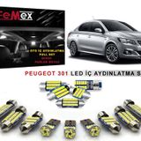 Peugeot 301 LED İç Aydınlatma Ampul Seti FEMEX Parlak Beyaz