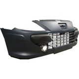 Peugeot 307- 2006-2008; Ön Tampon Gri (Bandlı/panjurlu/sis Çerçeveli/nikelajlı (Komple) (Eurobump) Oem No: (7410.NT)