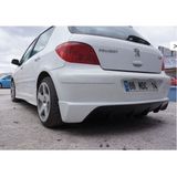 Peugeot 307 Arka Tampon Eki - Fiber -Boyasiz
