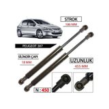 Peugeot 307 Hatchback Bagaj Amortisör Sag Sol Takim 792515 500019523