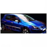Peugeot 307 Krom Kapı Çıtası Tk 4Parça Paslanmaz Çelik