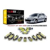 Peugeot 307 LED İç Aydınlatma Ampul Seti FEMEX Parlak Beyaz