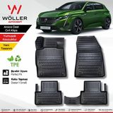 Peugeot 308 Paspas 2022 Sonrası 3D Havuzlu Wöller Paspas - Siyah