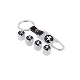 Peugeot 4007 Metal Sibop Kapağı Ve Anahtarlık Seti Krom Renk